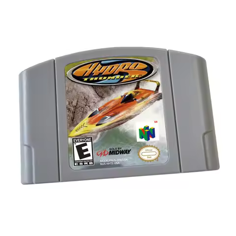 Reproduction Game Card Cartridge Hydro Thunder N64 for Nlnten d0 Retro Console US Version