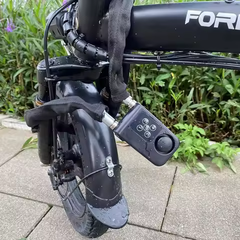 Bicycle Anti-theft Alarm Lock Bluetooth Smart Control 110dB Security Smart Bike Alarm Lock Waterproo