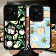 Q33 Soft Avocado Casing for Realme C63 C55 C67 Narzo 50A Prime GT 6 C51 C53 Note 50 C31 C35 60 C33 C
