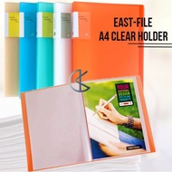 East File A4 Clear Holder Book Transparent Holder File Book Pockets / Clear Holder Document ( 10 20 