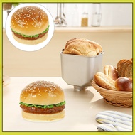 Burger Prop and Dish Artificial Food for Display Realistic Hamburger Fake Props Simulation