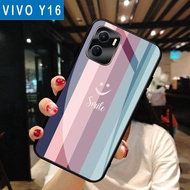 HP [A30] Vivo Y16 Glitter Glass Softcase / Case Vivo Y16hp Vivo Y16 Mobile Phone Case/ Vivo Y16 Case
