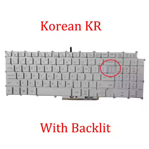 Black/White Laptop Backlit Keyboard For LG 17T90N 17Z90N 17ZD90N 17Z95N 17T90N-V 17Z90N-N 17Z90N-R 1