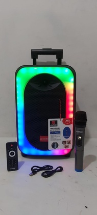 SPEAKER PORTABLE WIRELESS ASATRON HERMES 8 INCH BLUETOOTH ORIGINAL ASATRON