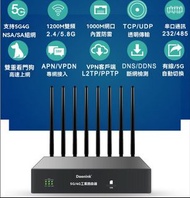 二手Doonink品牌 5G/4G工业路由器可插SIM卡(9成新)