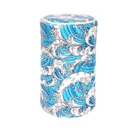 Hawaiian Style Golf Club Cover Sea Wave Tropical Pattern Barrel Driver Headcover Faux Leather Fairwa