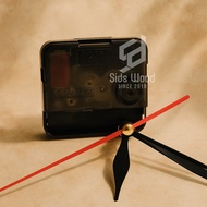MESIN SidsWood [MJS] Quartz Wall Clock Movement SWEEP Quality Wall Clock Movement Wall Clock Movemen