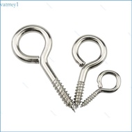 VAT1 20 Pack Cups Hooks Round End Screw Hooks Metal Wall Hooks Screw-in Hanger for Home Office Hanging Plants（M3 M4 M5 ）