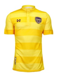 WARRIX เสื้อฟุตบอลพิมพ์ริ้ว สโมสรบีซีซี FC WA-16BCFC-50M-เหลือง-YY