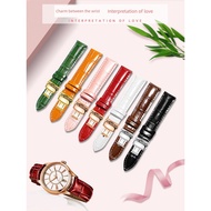 watch women jam Tali kulit folli follie sesuai untuk lelaki dan wanita