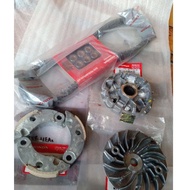 V belt roller house roller fan house roller double clutch set assy vario 125 2012 2015 Ahm