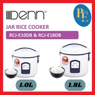 DENN 1.0L/1.8L Jar Rice Cooker RCJ-E10DB RCJ-E18DB