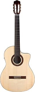 Cordoba Guitars, 6-String Classical Guitar, Right, Spruce, Cutaway Electric (02702)