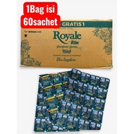 Royale Perfume Series Hijab 500s Blue Sapphire 1 Bag 60 Sachets