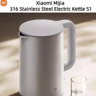 SALE Xiaomi Mijia 316 Stainless Steel Electric Kettle S1 Kettle Electric Kettle Household Water Heat
