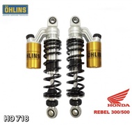 โช๊คหลัง Ohlins Honda Rebel 300/500 รหัส HO718 ของแท้ประกัน 2 ปี Ohlins Thailand