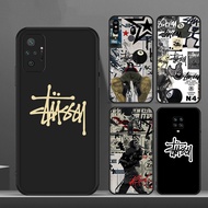 Redmi Note 11S Note 11T Pro Note 11 Pro Plus Note 11E Poco M4 Pro stussy Silicone Phone Case