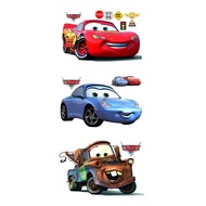 THE CARS MC QUEEN Wall Sticker Size 28 - 45 cm Vinyl white waterproof