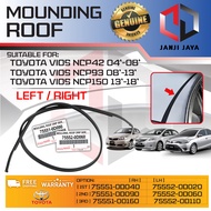 MOULDING ROOF Toyota Vios NCP42 NCP93 NCP150 LINING RUBBER OUTER STRIP GETAH LUAR BUMBUNG 75551-0D09