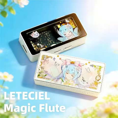LETECIEL MAGIC FLUTE Portable DAC Amp-43198 Chip Audio HiFi Dongle High-frequency Sound Quality