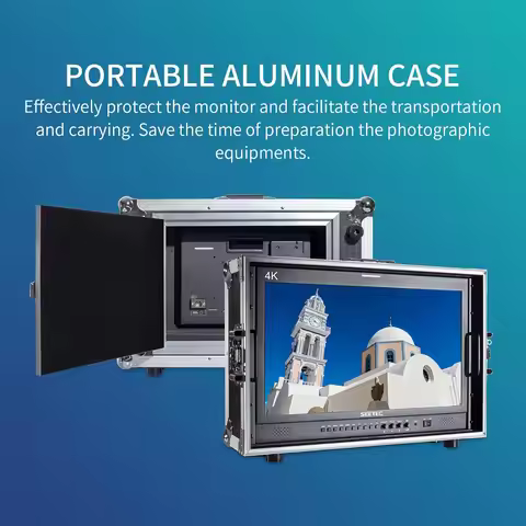 SEETEC P215-9HSD-CO 21.5 Inch 3G SDI 4K HDMI Broadcast Carry on Director Monitor with Full HD 1920x1