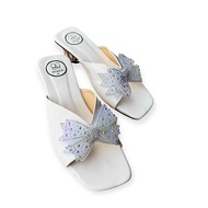 Small Size Must Add 1-3 Sizes 2-Inch High Heels (Size 36- 48) (1/2) Model With Diamond Bow To Hold T