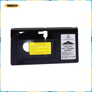 [tdraoylp] VHS to Vhsc Cassette Converter Tape Adapter Multipurpose Electronics Accessories Black Ta
