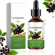 Elderberry,ColdPressedPureSambucusNigraEtract,FastAbsorbingLightweightMoisturizingSerforFace,,Hair&N