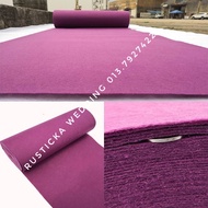 3ft 1 Roll 25 meter 82ft Needle Punch Red Carpet Karpet Merah Walkway Wedding Exhibition Event VIP C
