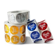 [100] Pcs Stickers roll hologram stickers Thank you stickers flower stickers character stickers