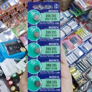 (5ก้อน) ถ่านกระดุม 395/399 395 SR927SW 1.55V จำนวน 5ก้อน Silver Oxide Battery ของใหม่