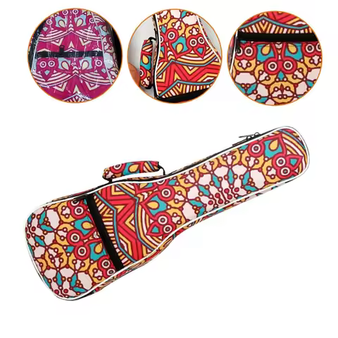 Ukulele Bag Case Carrying Bag For Ukulele Carry Shoulder Storage Portable Pouch Waterproof Dustproof