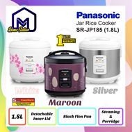 Panasonic Jar Rice Cooker Non Stick Steam 1.8L SR-JP185 Periuk Nasi Tidak Melekat SR-JP185SSK / SR-J