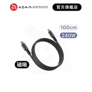 [ADAM ADAM Elements] MP100/MP200 USB-C To 240W Magnetic Charging Cable Brand Flagship Store
