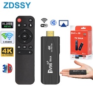 TV98 Mini TV Stick Android 12.1 4K Smart Android TV Box 2.4G/5G WiFi Smart TV Box H.265 Media Player TV Receiver Set Top Box TV Receivers