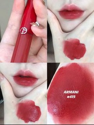 1200+好評❤️現貨‼️香港專櫃 GIORGIO ARMANI 阿瑪尼 唇釉紅管 #415 #GiorgioArmani #紅管唇釉 #415 #冰糖小山楂 💄