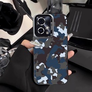 HP Simple Camouflage Csing Silver Color Mtte Premium Silver nti Jtuh Hrd Case For Oppo A3X 16 3S 5s 