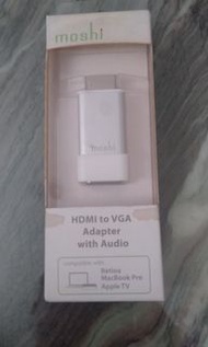 Moshi HDMI to VGA (with 3.5mm Audio) 轉接器