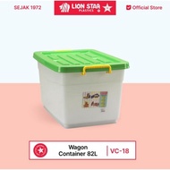 LION STAR STORAGE BOX CONTAINER BOX 82L WAGON VC-18