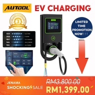 【Local Stock】AUTOOL C701 Smart EV Charger 32A 7kW Type 2 (IEC-62196-2) Fast Wallbox Charging Station