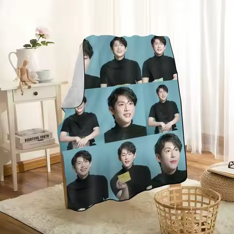 New Arrival Yim Si Wan KPOP Blankets Printing Soft Blanket Throw On Home/Sofa/Bedding Portable Adult