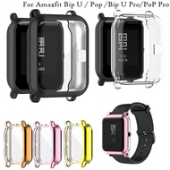 Soft Tpu Screen Protection Watch Case For Xiaomi Huami Amazfit Bip U / Pop / PoP Pro / GTS 2 mini / 