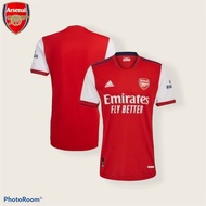 🔥Ready Stock🔥[S-XXL]Arsenal Home Kit 2021/2022.Football Jersey EPL.Jersi Arsenal.Fan Version.