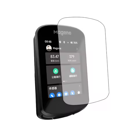3pcs Soft Clear Protective Film For Magene C506 / SE Geoid CC600 Bicycle Cycling GPS Computer Screen