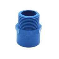 PVC BLUE MALE ADAPTOR 1/2 50 pcs.