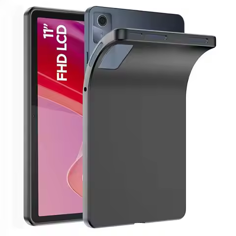Tablet Case For Lenovo Tab M8 M9 M10 M11 Plus 10.6" 11" TB-300FU 330FU Funda Black Soft TPU Silicone