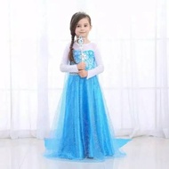 ELSA FROZZ DRESS | DRESS ANAK FROZEN DRESS FROZEN KOSTUM FROZEN ANAK GAUN FROZEN DRESS ELSA REAL PIC