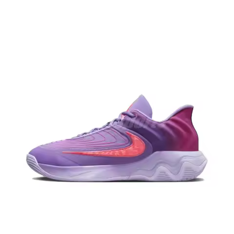 Nike Giannis Immortality 4 EP Low top Basketball Shoes Men's Fuchsia Asian Version FQ3681-500