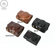 OGO Canon SX740HS SX730 Pu Leather Camera Bag Case Pouch For Canon SX740HS SX730
