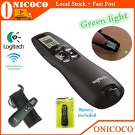 <local Seller> Wireless Presenter R800 With Laser Pointer _ Green